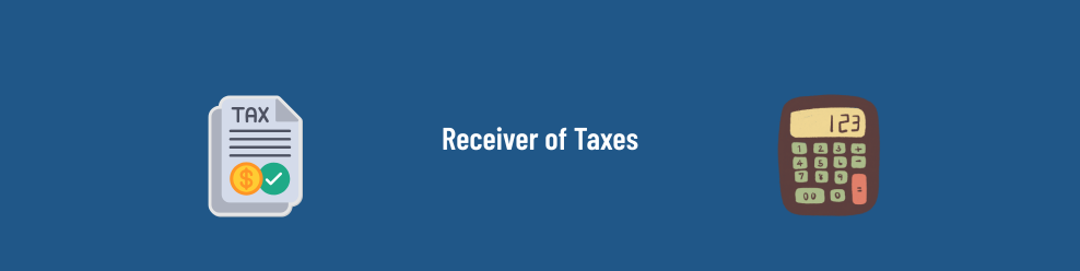 Receiver of Taxes